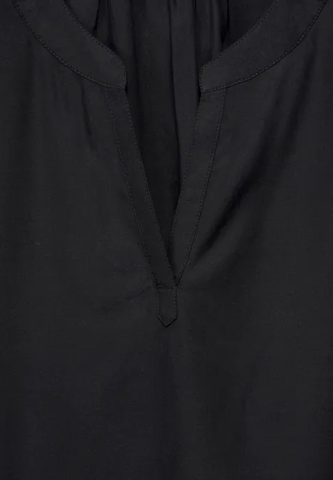 Viskose Blusenshirt Black