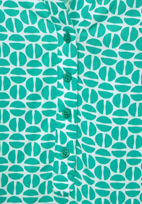 Basic Viskose Bluse dull aqua Basic Viskose Bluse dull aqua