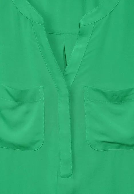 Sommer Blusentop soft grass green