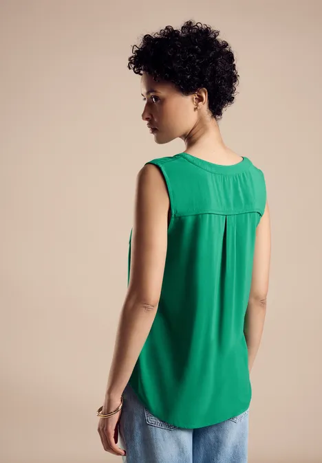Sommer Blusentop fresh spring green