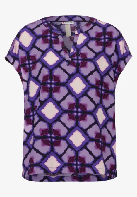 Sommer Blusenshirt bellflower lilac