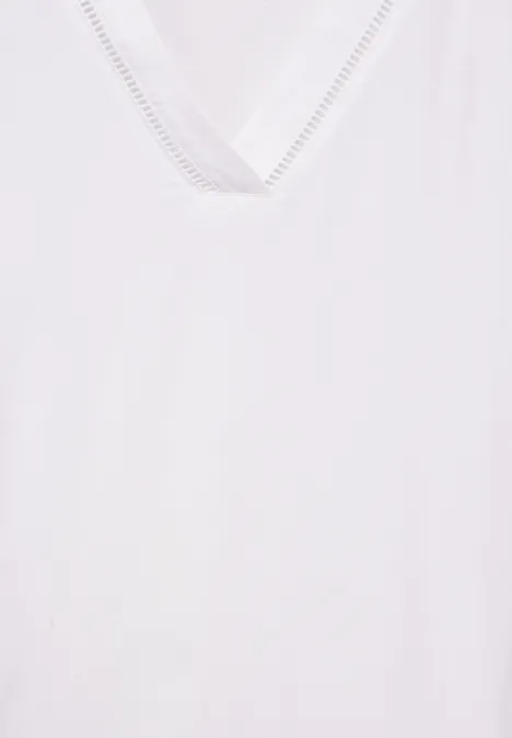 Tuniekblouse met print White Tuniekblouse met print White