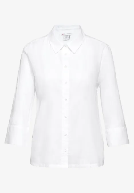 Hemdbluse White