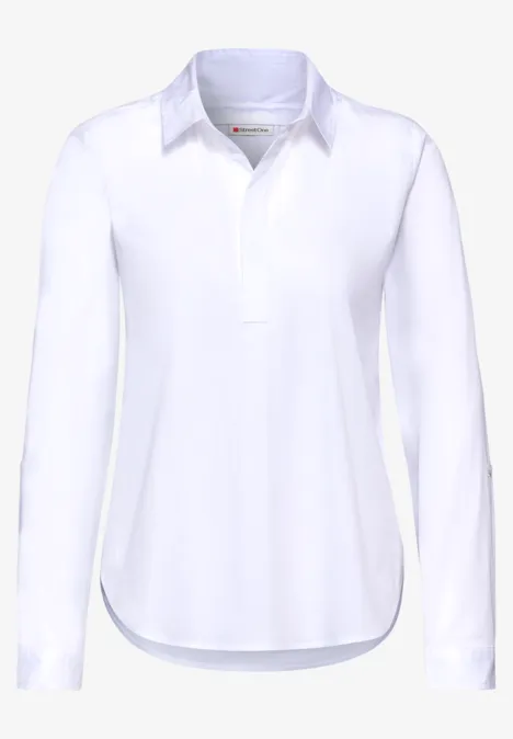Lange Bluse White