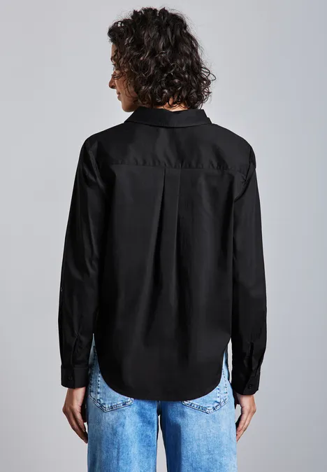 Lange Bluse Black