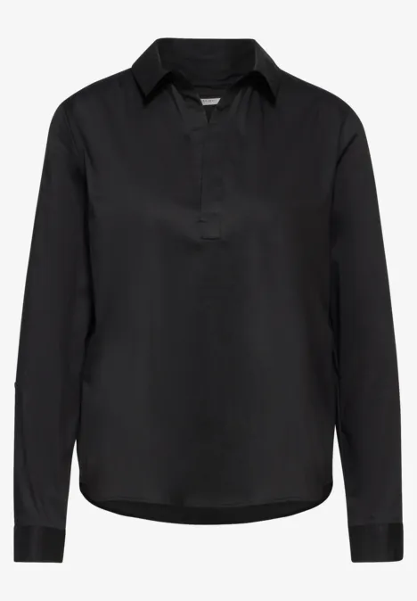 Lange Bluse Black