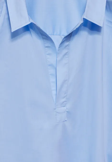 Lange Bluse original blue
