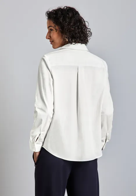 Business-Bluse off white
