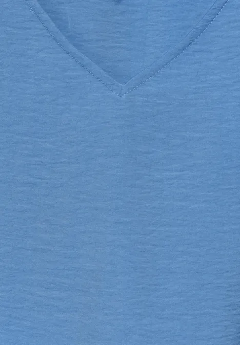 Bluse mit Smock-Detail marina blue