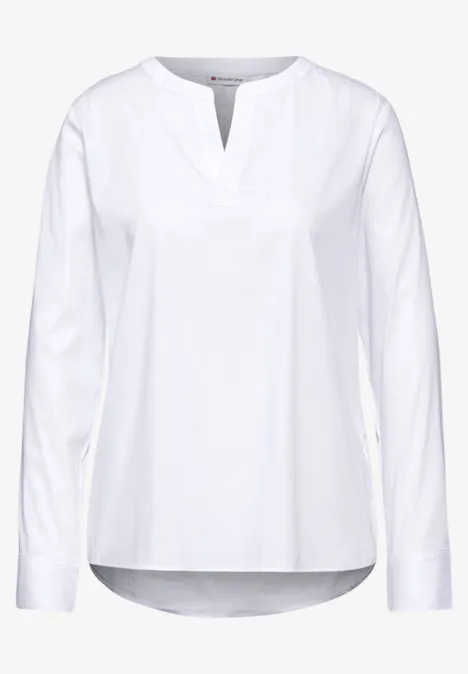 Business Bluse White