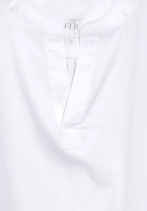 Business Bluse White