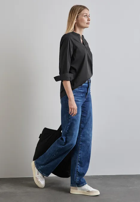 Business Bluse Black