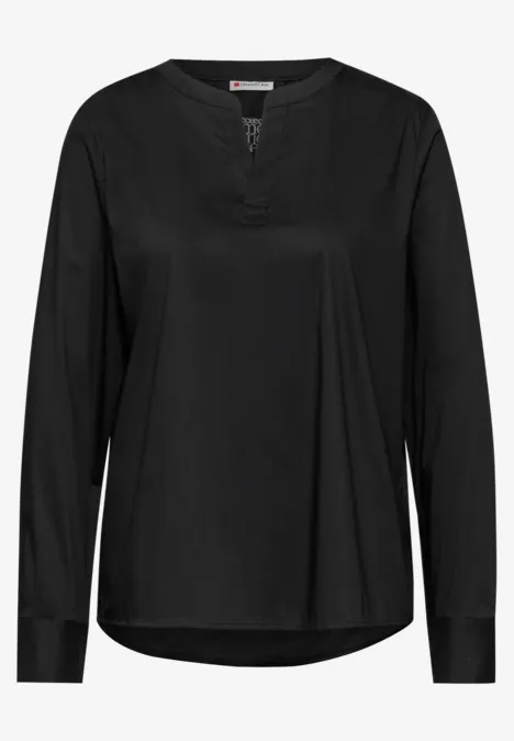 Business Bluse Black