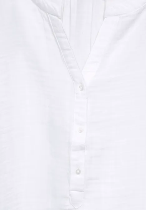 Musselin-Bluse White