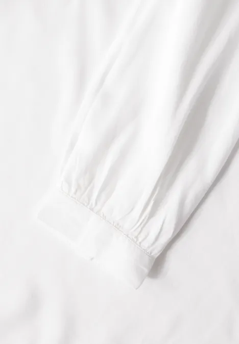 Tunika in Unifarbe off white