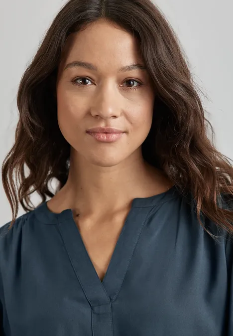 Tunika in Unifarbe cool vintage green