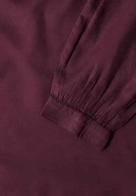 Tunika w jednolitym kolorze enigma red