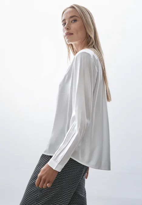 Tunika in Unifarbe White