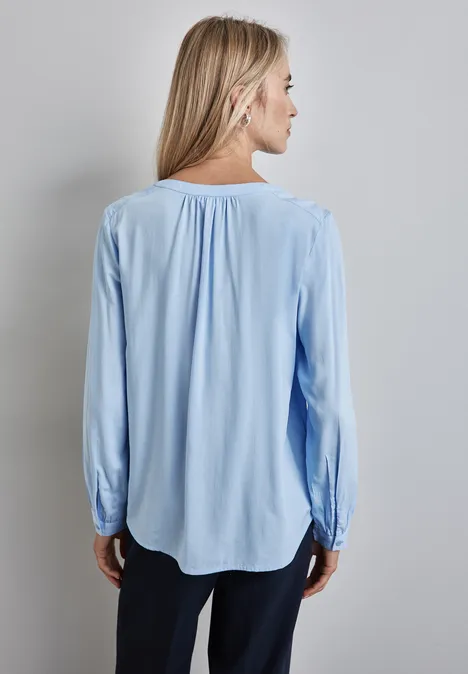 Tunika in Unifarbe original blue