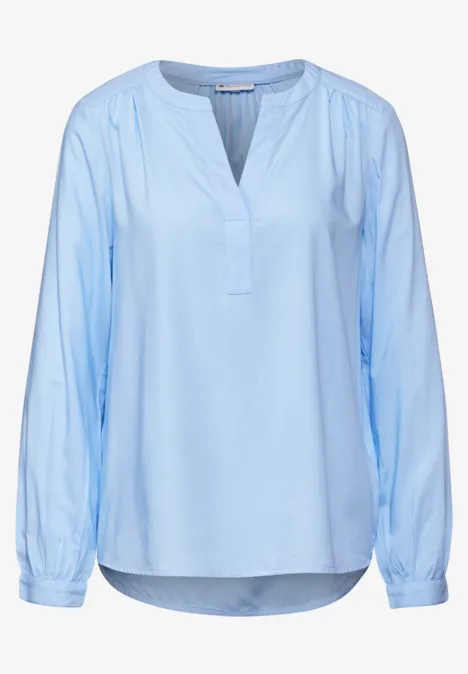 Tunika in Unifarbe original blue