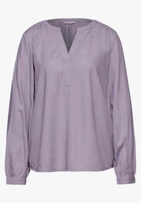 Tunika in Unifarbe wisteria purple
