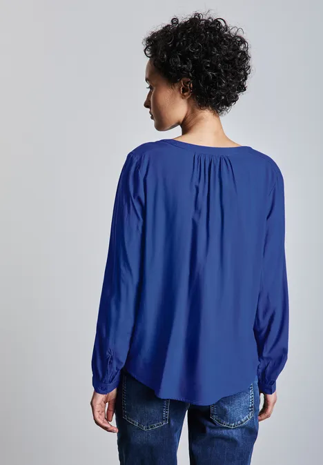 Tunika in Unifarbe dodger blue