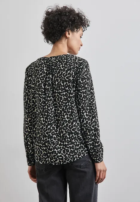 Bedruckte Tunika Black