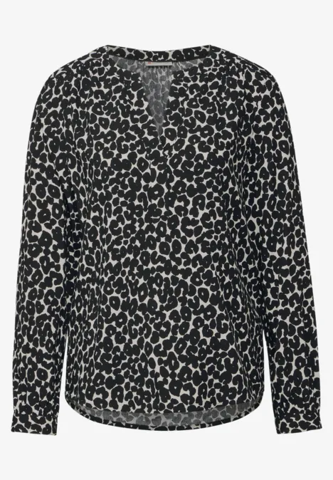 Bedruckte Tunika Black