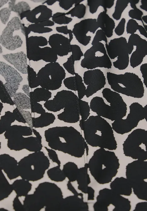 Bedruckte Tunika Black