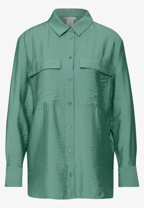 Relaxed Fit Bluse sunlit green