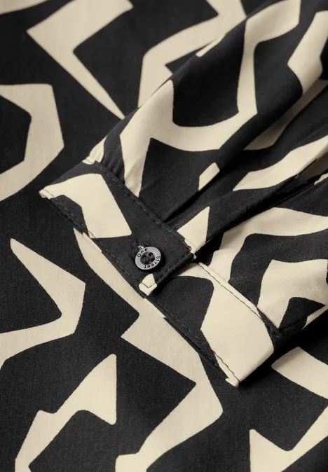 Blouse imprimée Black