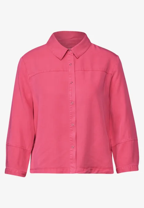Gewassen blouse sugar coral