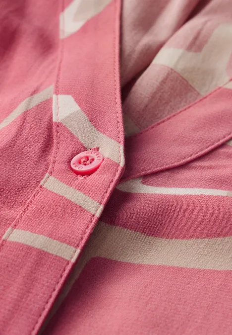 Tunika mit Smock-Details sugar coral