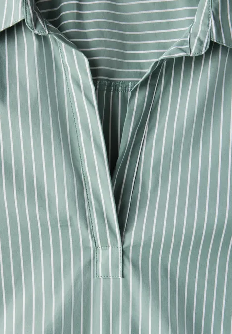 Lange Business-Bluse seafoam green