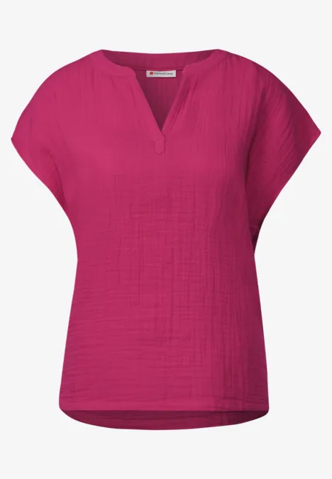 Musselin-Bluse juicy berry