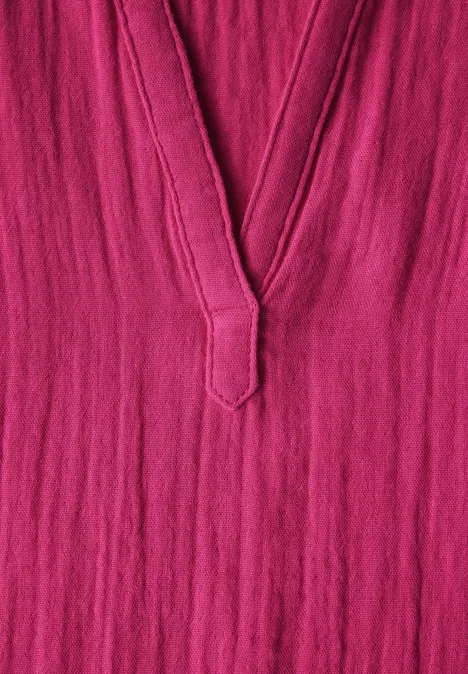Musselin-Bluse juicy berry