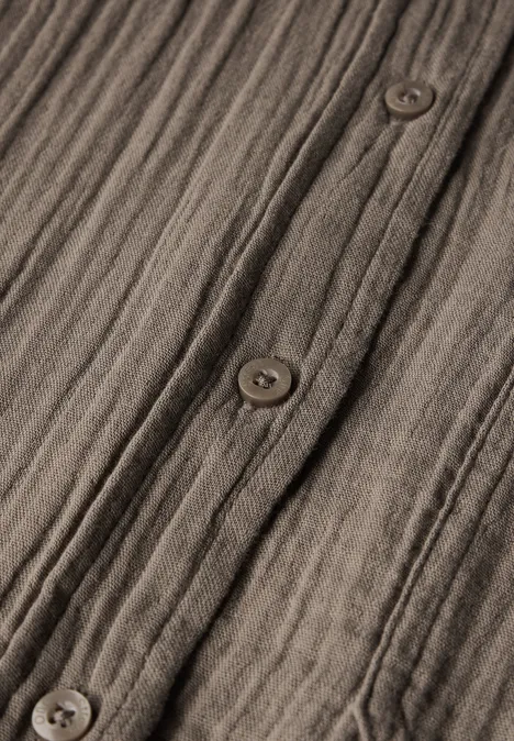 Musselin Hemdbluse fresh earth