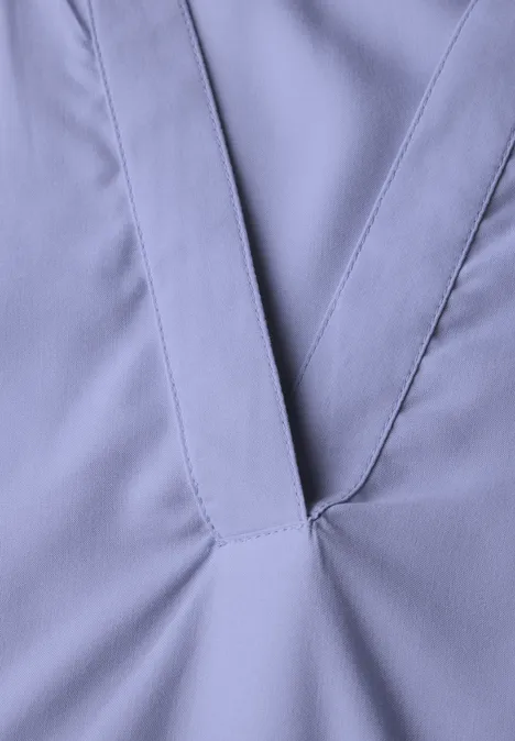 Bluse in Unifarbe viola lilac