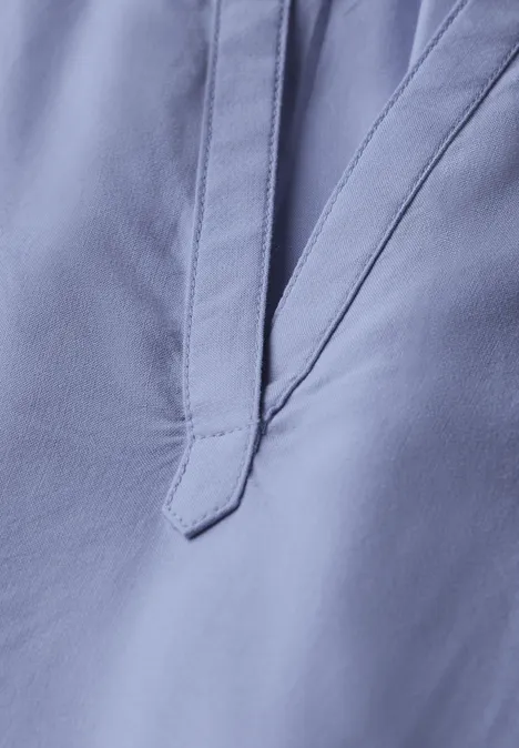 Bluse in Unifarbe viola lilac