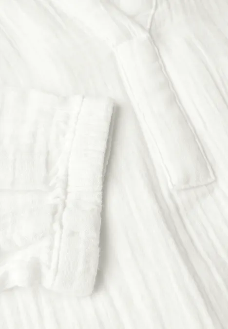 Musselin Tunika off white