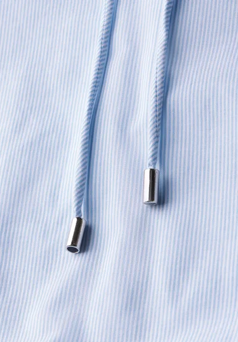 Gestreifte Bluse smoked blue