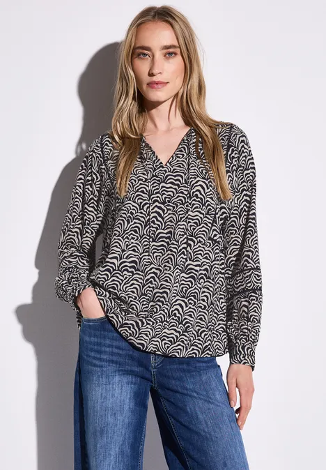 Tunika mit Zierdetails deep blue