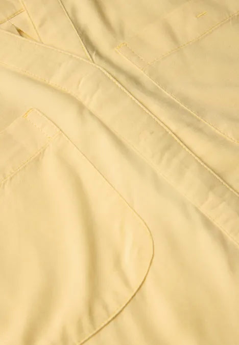 Blusentop mit Brusttaschen buttercream yellow