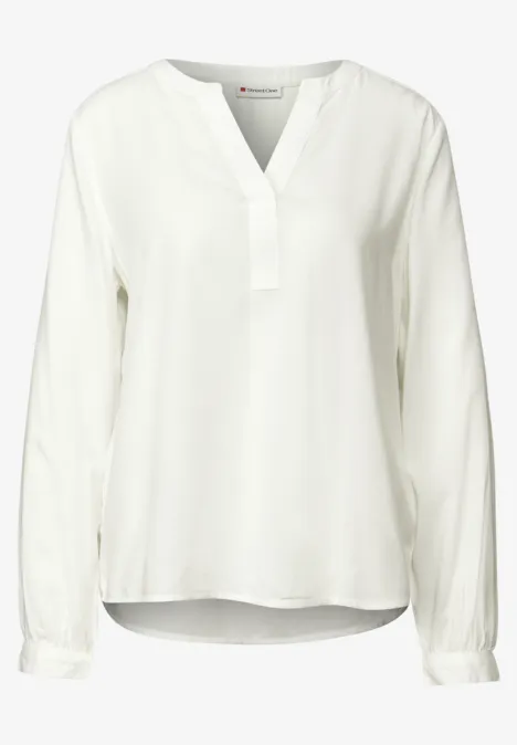 Split Neck Tunika off white