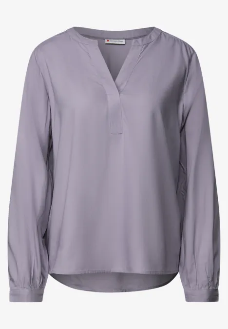 Split Neck Tunika wisteria purple