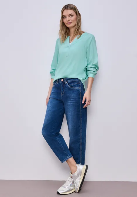 Tunique Split Neck misty mint