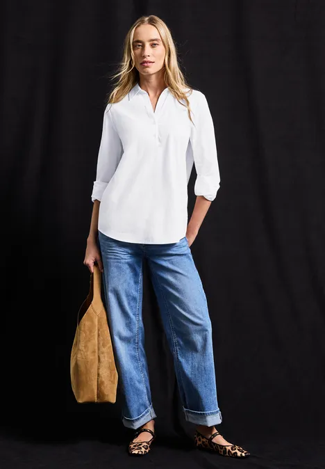 Chemisier d'affaires White