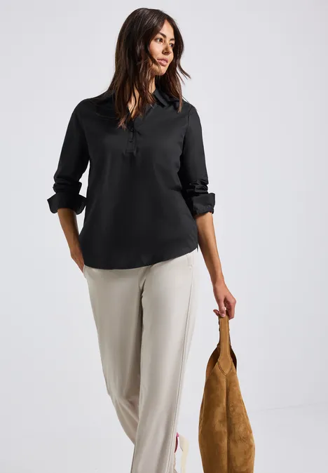 Zakelijk overhemd blouse Black