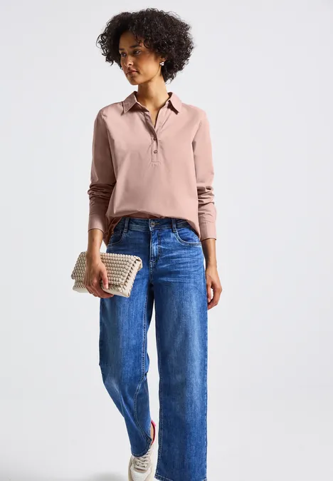 Business Hemdbluse faded rose