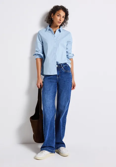 Blouse d'affaires rayée original blue